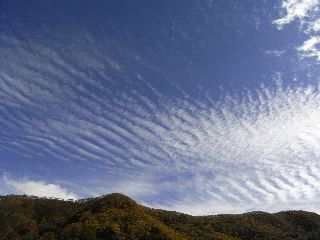 奥日光　秋の雲