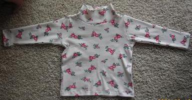 ハイネックTシャツ1