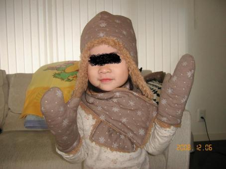 冬のアイテム3セット試着