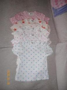 肩あきTシャツ5枚