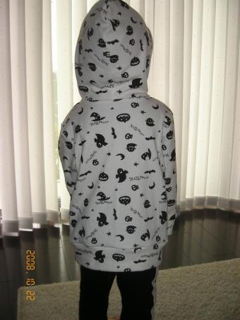 ﾊﾟｰｶｰ1試着　後ろ