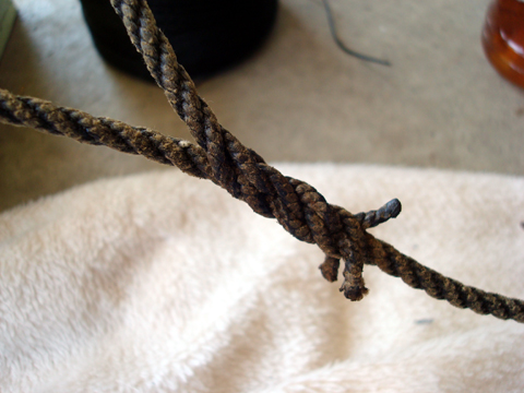 ロープの編み方04