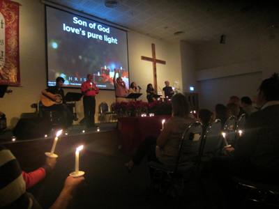 Candle Service 2011 at ECB